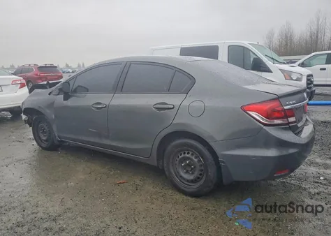 2013 Honda Civic Lx из США, поврежденный, VIN 19XFB2F54DE220337
